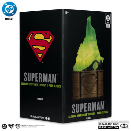 MCFARLANE TOYS 25 SUPERMAN - DC DIRECT KRYPTONITE DISPLAY 1:1 SCALE PROP REPLICA 18 cm