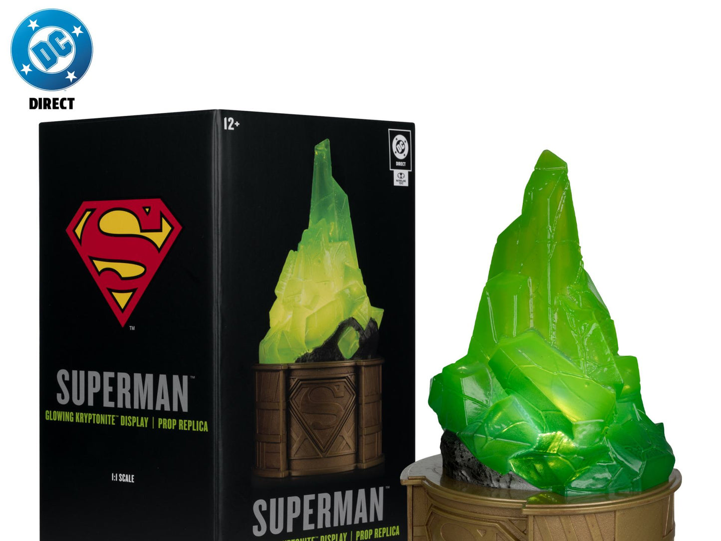 MCFARLANE TOYS 25 SUPERMAN - DC DIRECT KRYPTONITE DISPLAY 1:1 SCALE PROP REPLICA 18 cm