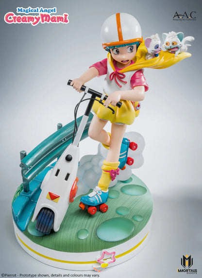 IMMORTALS COLLECTIBLES MAGICAL ANGEL CREAMY MAMI YU MORISAWA LET'S ROLL! STATUA 29 cm