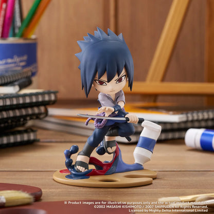 NARUTO SHIPPUDEN SASUKE UCHIHA PALVERSE PALE MINI FIG