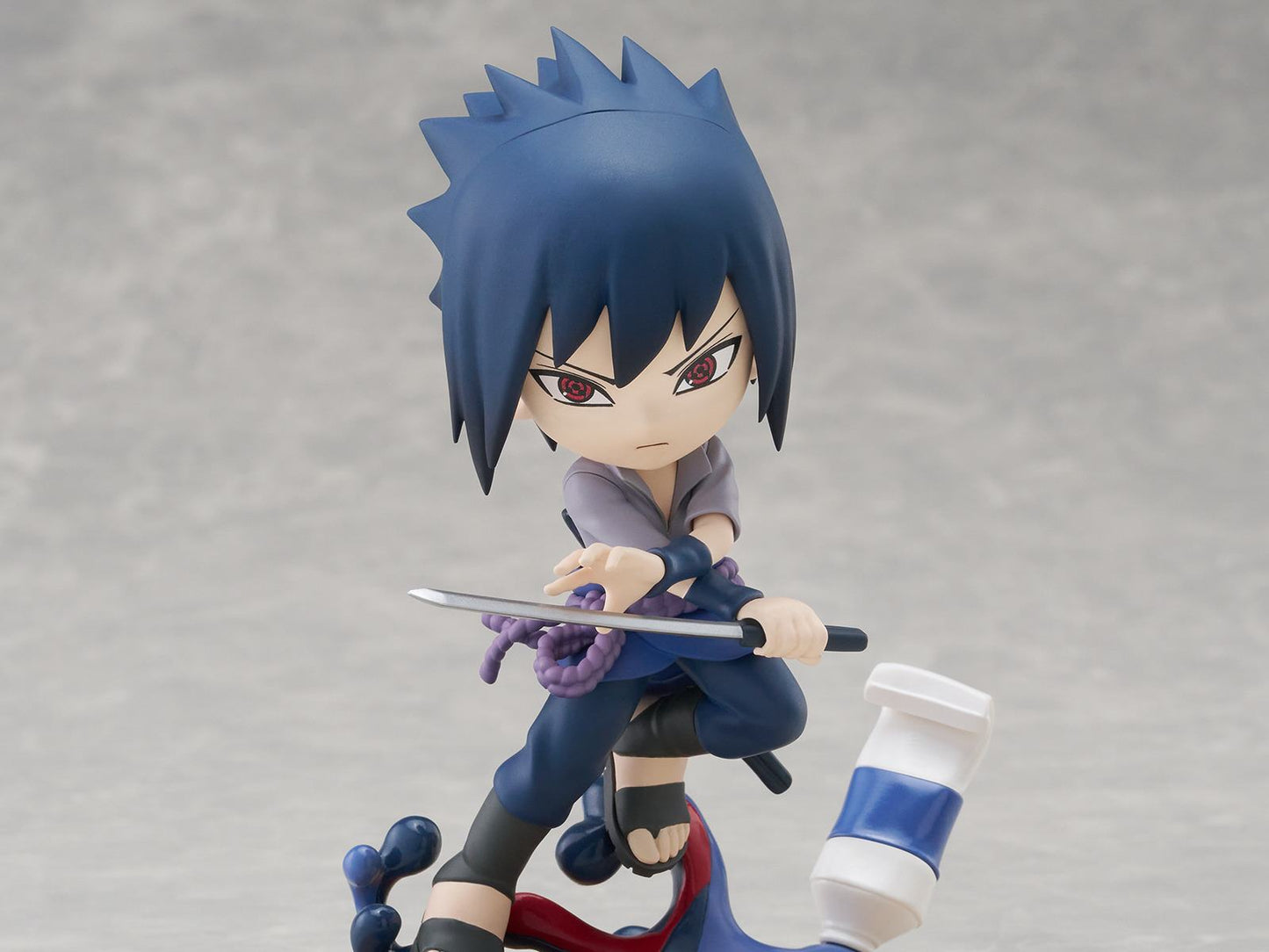 NARUTO SHIPPUDEN SASUKE UCHIHA PALVERSE PALE MINI FIG