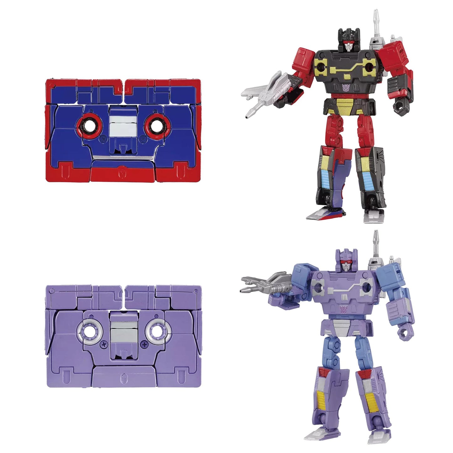 TRANSFORMERS TAKARA TOMY RUMBLE AND FRENZY ACTION FIGURES