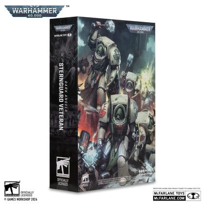 WARHAMMER 40000 7INCH WV12 STERNGUARD VETERAN SPACE MARINE ACTION FIGURE