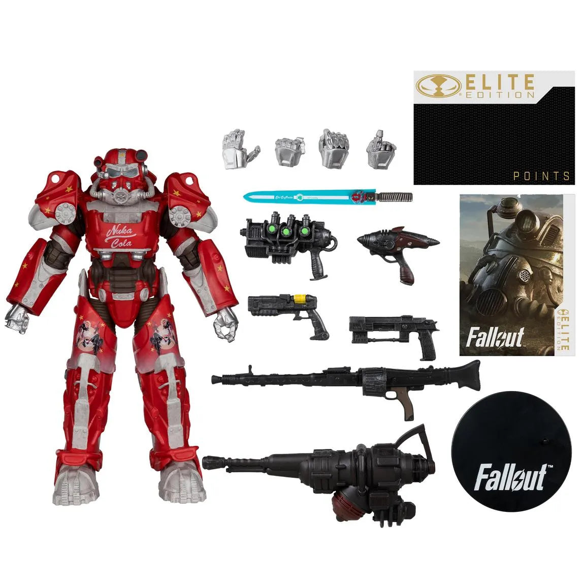 MCFARLANE ELITE 7IN FALLOUT 76 NUKA COLA T-60 GOLD LABEL ACTION FIGURE