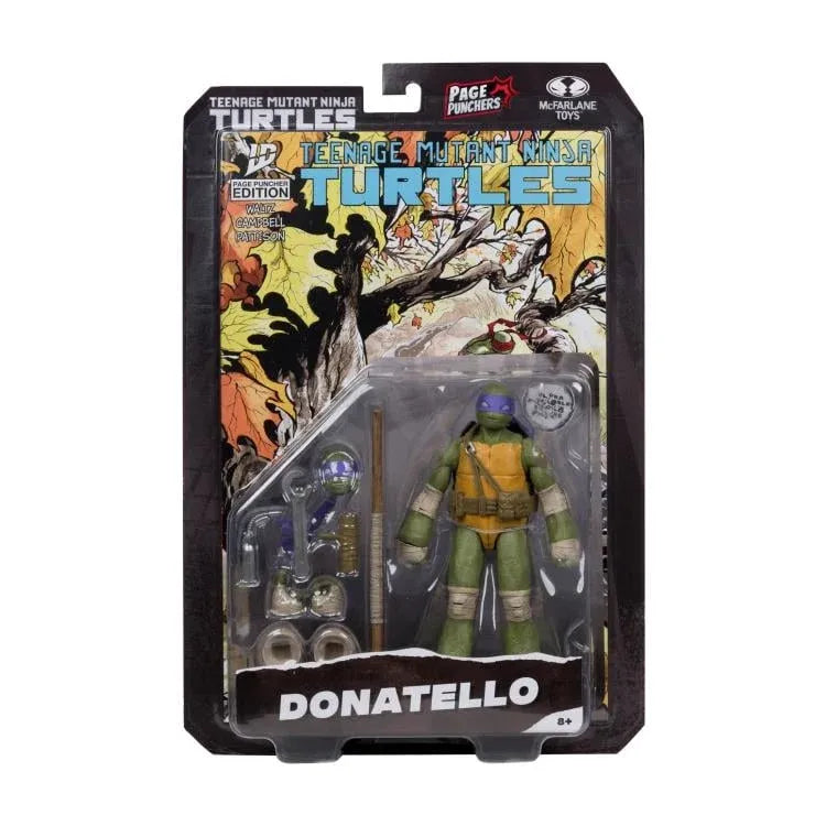 MCFARLANE TOYS 25 TEENAGE MUTANT NINJA TURLES 5IN COMIC WV1 DONATELLO ACTION FIGURE 12.5 cm