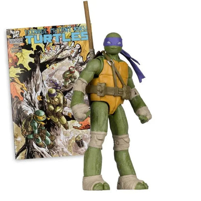 MCFARLANE TOYS 25 TEENAGE MUTANT NINJA TURLES 5IN COMIC WV1 DONATELLO ACTION FIGURE 12.5 cm