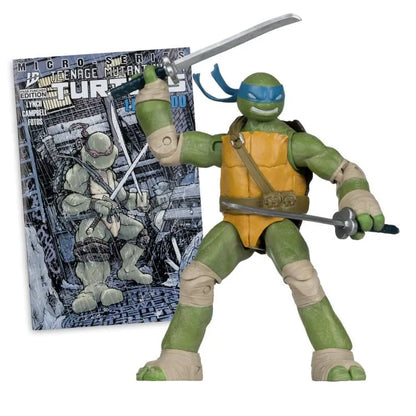 MCFARLANE TOYS 25 TEENAGE MUTANT NINJA TURLES 5IN COMIC WV1 LEONARDO ACTION FIGURE 12.5 cm