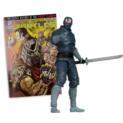 MCFARLANE TOYS 25 TEENAGE MUTANT NINJA TURLES 5IN COMIC WV1 FOOT SOLDIER ACTION FIGURE 12.5 cm
