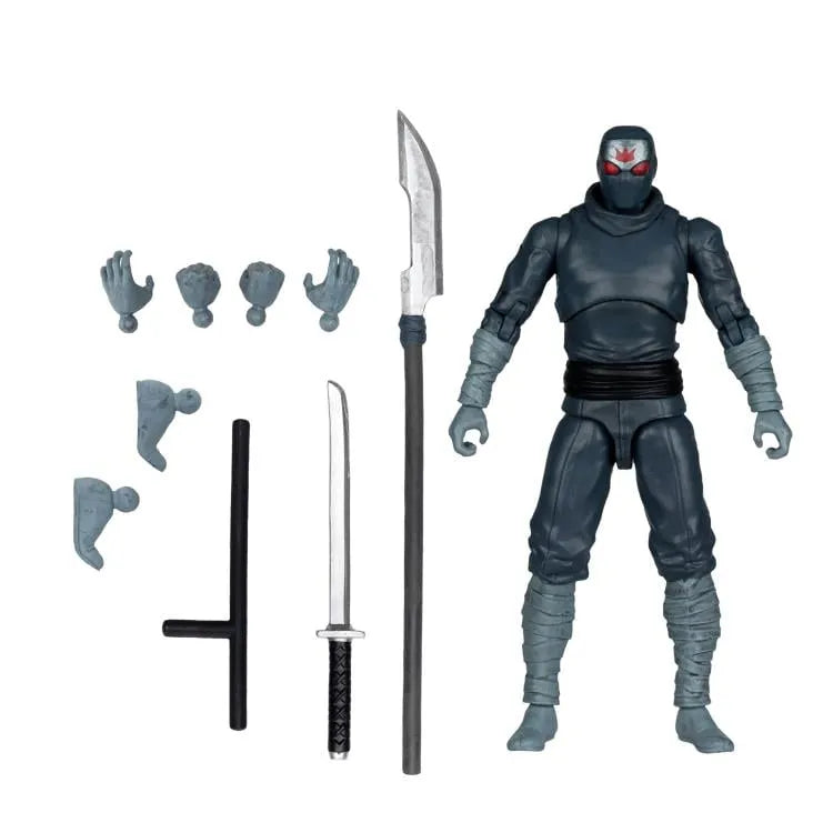 MCFARLANE TOYS 25 TEENAGE MUTANT NINJA TURLES 5IN COMIC WV1 FOOT SOLDIER ACTION FIGURE 12.5 cm