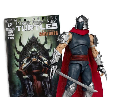 MCFARLANE TOYS 25 TEENAGE MUTANT NINJA TURLES 5IN COMIC WV1 SHREDDER ACTION FIGURE 12.5 cm