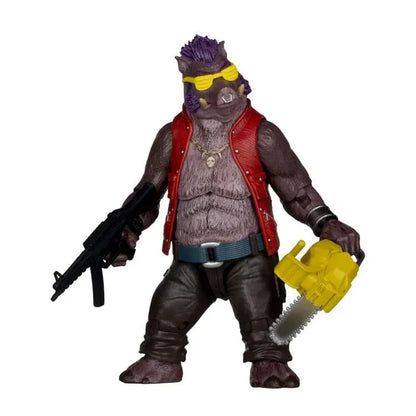 MCFARLANE TOYS 25 TEENAGE MUTANT NINJA TURLES 5IN COMIC WV2 BEBOP ACTION FIGURE 12.5 cm