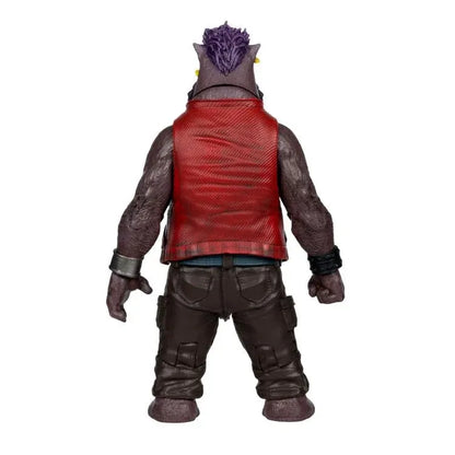 MCFARLANE TOYS 25 TEENAGE MUTANT NINJA TURLES 5IN COMIC WV2 BEBOP ACTION FIGURE 12.5 cm