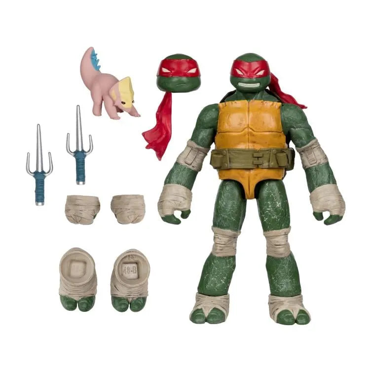 MCFARLANE TOYS 25 TEENAGE MUTANT NINJA TURLES 5IN COMIC WV2 RAPHAEL ACTION FIGURE 12.5 cm