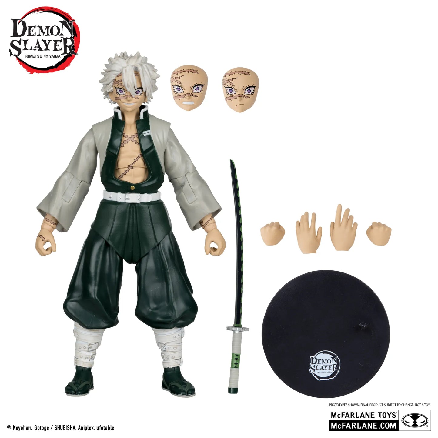DEMON SLAYER WV7 SANEMI SHINAZUGAWA SEASON 3 ACTION FIGURE