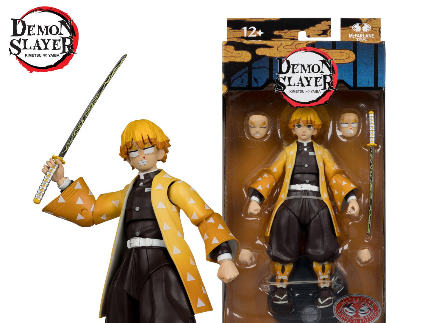 DEMON SLAYER WV7 ZENITSU AGATSUMA SEASON 3 ACTION FIGURE
