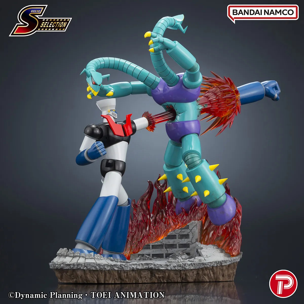 SCENE SELECTION 03 MAZINGER Z ROCKET PUNCH! DIORAMA
