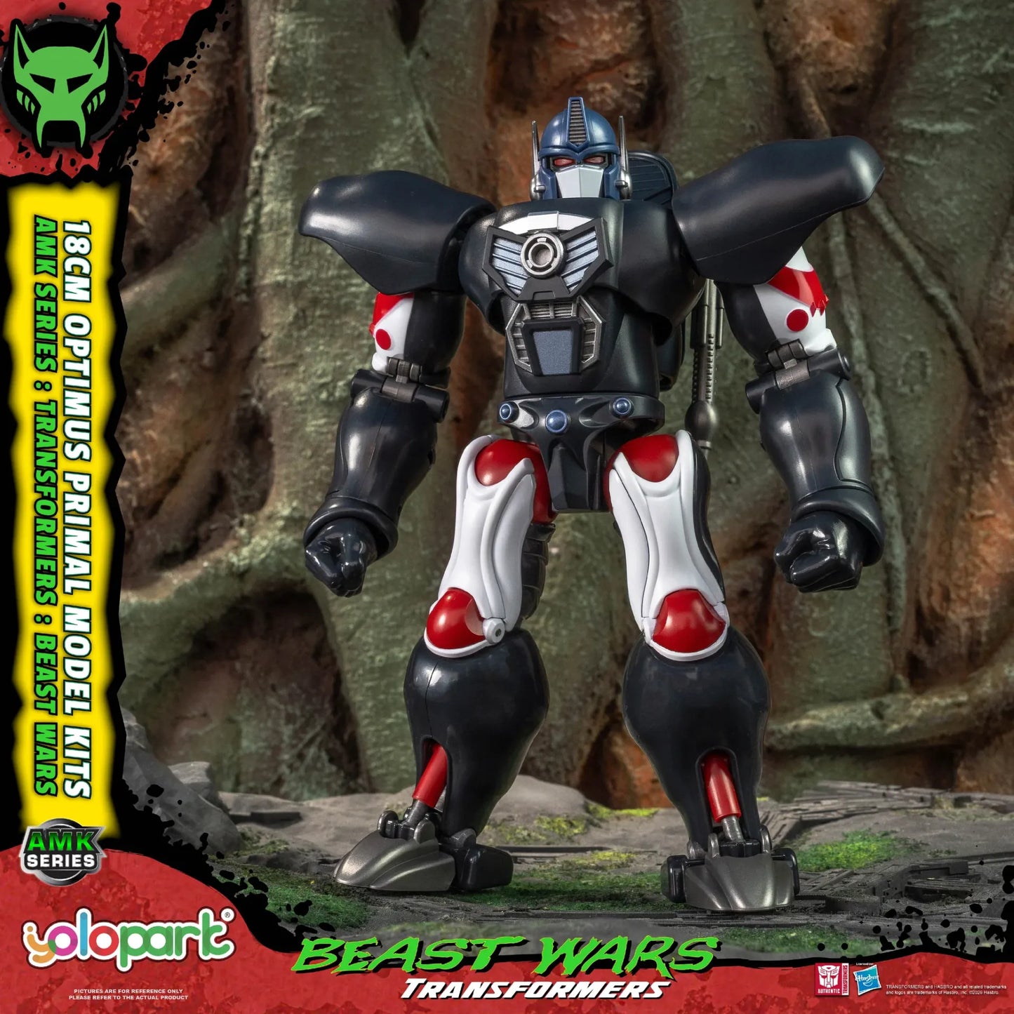 YOLOPARK OPTIMUS - TRANSFORMERS BEAST WARS AMK PRIMAL MODEL KIT 18 cm