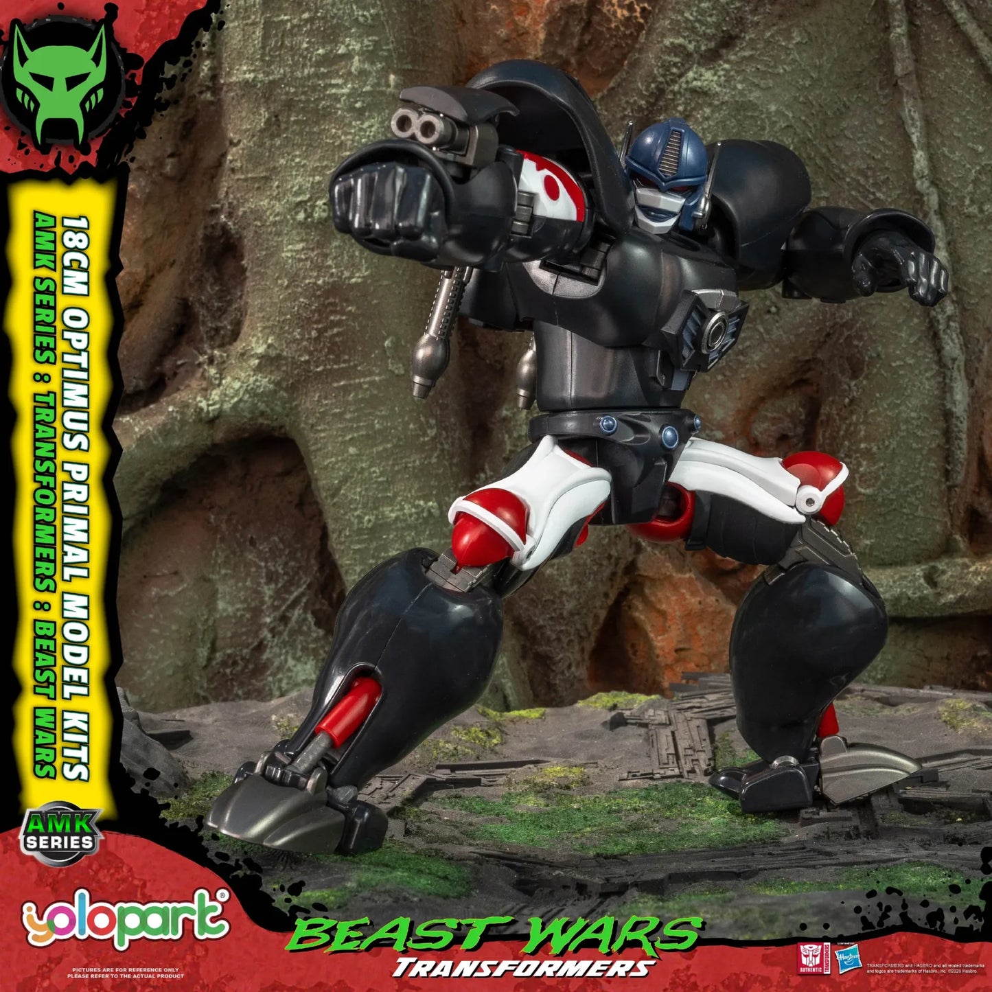 YOLOPARK OPTIMUS - TRANSFORMERS BEAST WARS AMK PRIMAL MODEL KIT 18 cm