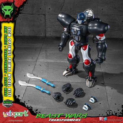 YOLOPARK OPTIMUS - TRANSFORMERS BEAST WARS AMK PRIMAL MODEL KIT 18 cm