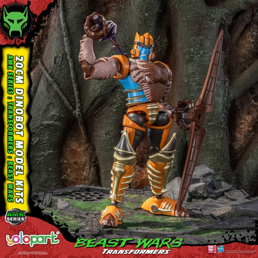 YOLOPARK - TRANSFORMERS BEAST WARS AMK DINOBOT MODEL KIT 20 cm