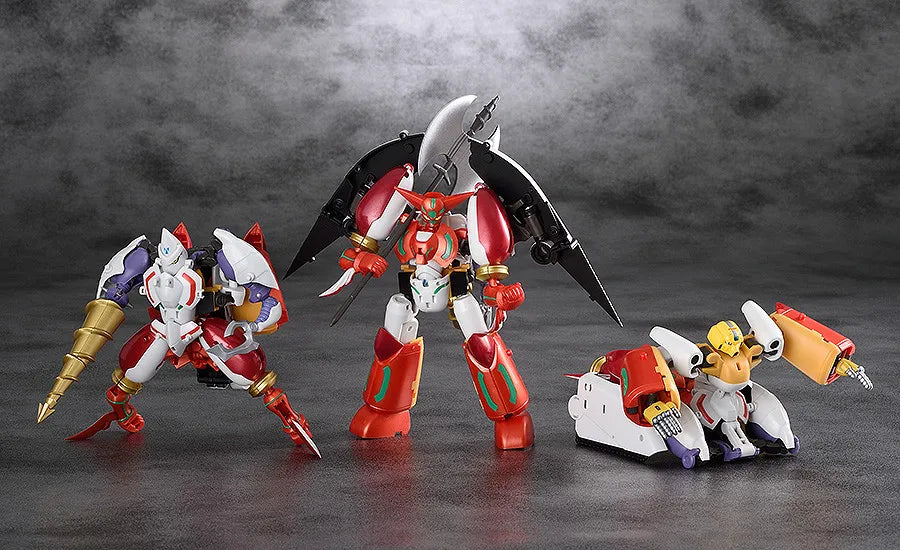 FREEING - GETTER ROBO SHIN T ARMAGEDDON DYNAMIC CHANGE MINI FIG SET MINI FIGURA 7 cm