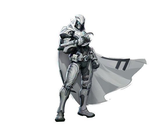 BLOKEES MOON KNIGHT - MARVEL CHAMPION CLASS RIVALS 10 MODEL KIT 12cm