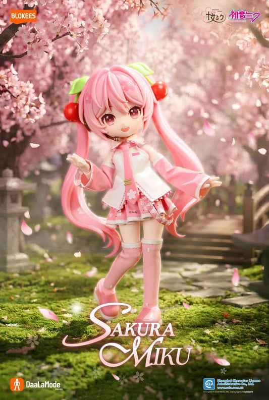 BLOKEES HATSUNE MIKU SAKURA MIKU DAALA MODE SERIES MODEL KIT 10cm