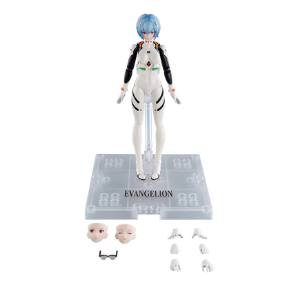 BLOKEES REI & AYANAMI - EVANGELION NEON GESESIS PLUG SUIT FANTASTIC SERIES FF01 MODEL KIT 15 cm