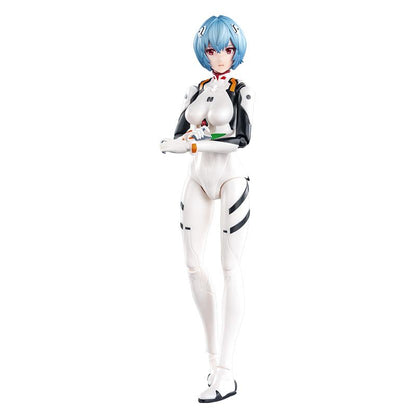 BLOKEES REI & AYANAMI - EVANGELION NEON GESESIS PLUG SUIT FANTASTIC SERIES FF01 MODEL KIT 15 cm