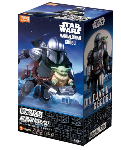 STAR WARS THE MANDALORIAN DIN DJARIN & GROGU CHAMPION CLASS 05 MODLE KIT