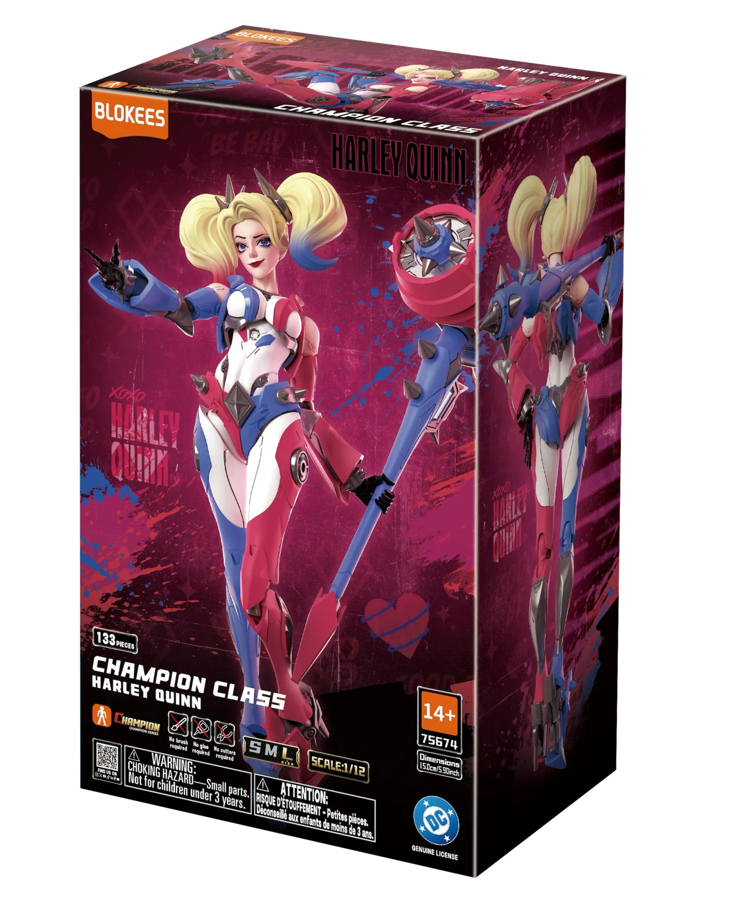 DC HARLEY QUEEN CHAMPION CLASS 04 MODEL KIT