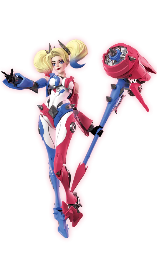 BLOKEES - DC CHAMPION CLASS HARLEY QUEEN 04 MODEL KIT 11/12 cm