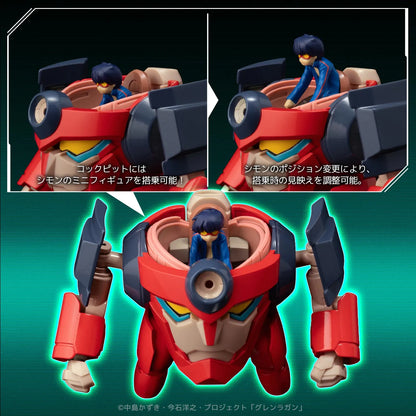 SENTINEL TENGEN TOPPA GURREN LAGANN METAL COMPACT LAGANN ACTION FIGURE 7 cm