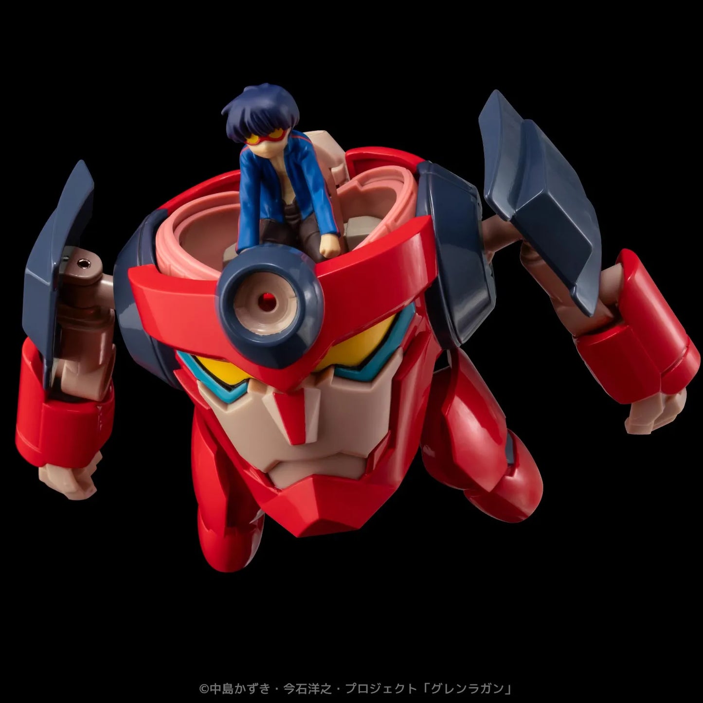 SENTINEL TENGEN TOPPA GURREN LAGANN METAL COMPACT LAGANN ACTION FIGURE 7 cm