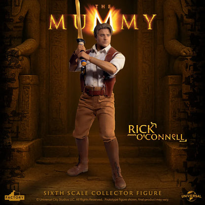 FACTORY ENT MUMMY RICK O'CONNELL SIXTH SCALE ACTION FIGURE 30 cm