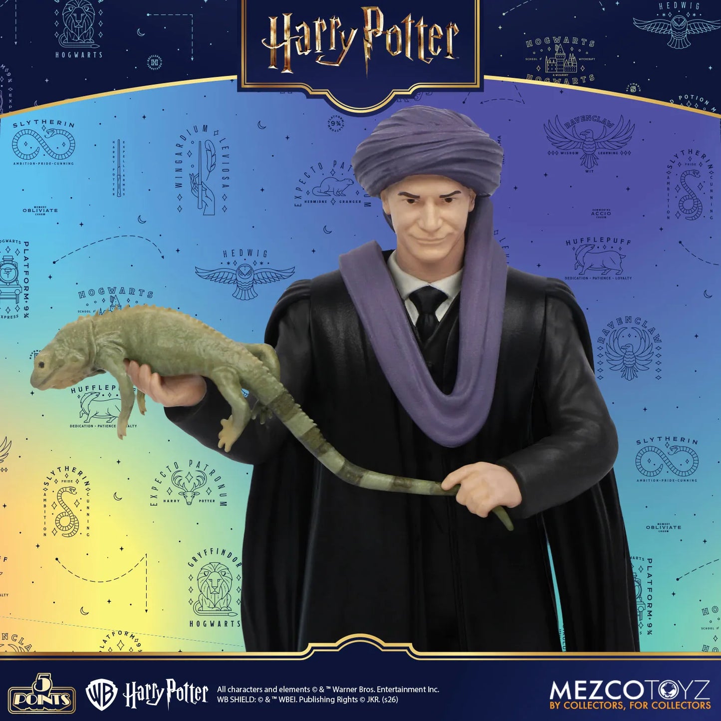MEZCO TOYS - HARRY POTTER 5 POINTS SERIES 1 AF SET (4) ACTION FIGURE 10 cm