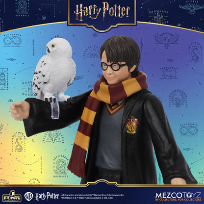MEZCO TOYS - HARRY POTTER 5 POINTS SERIES 1 AF SET (4) ACTION FIGURE 10 cm
