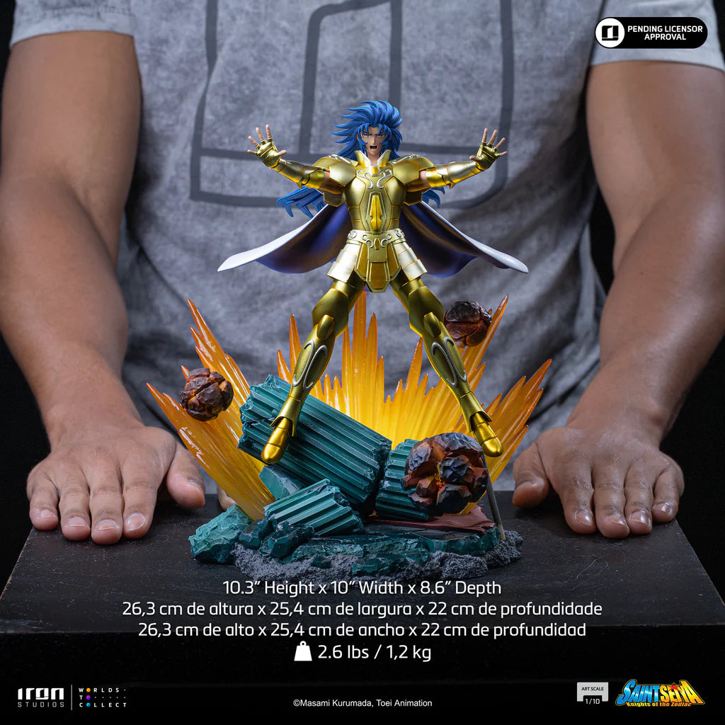 IRON STUDIOS SAGA & GEMINI - SAINT SEIYA 1/10 STATUA 26 cm