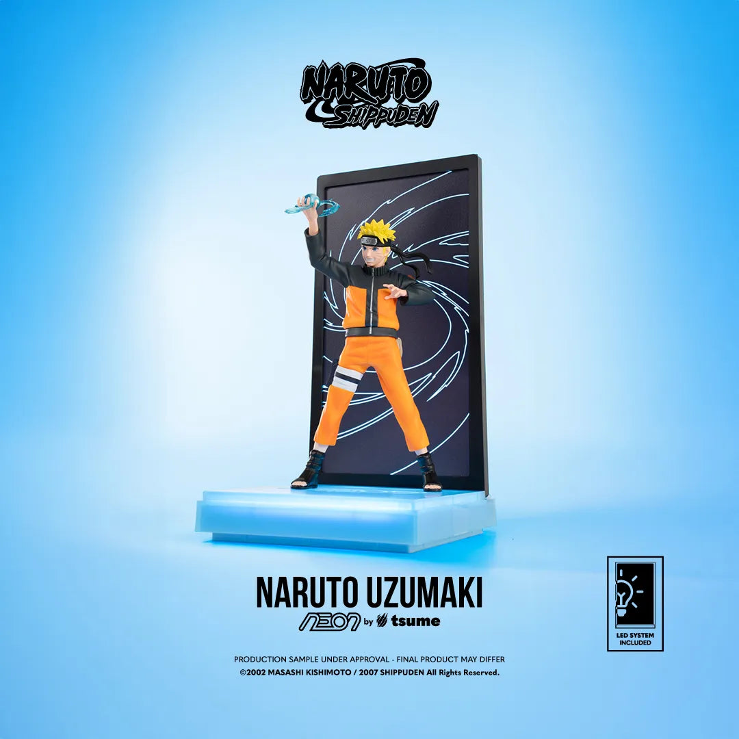 TSUME NARUTO UZUMAKI NEON FIGURA 25 CM