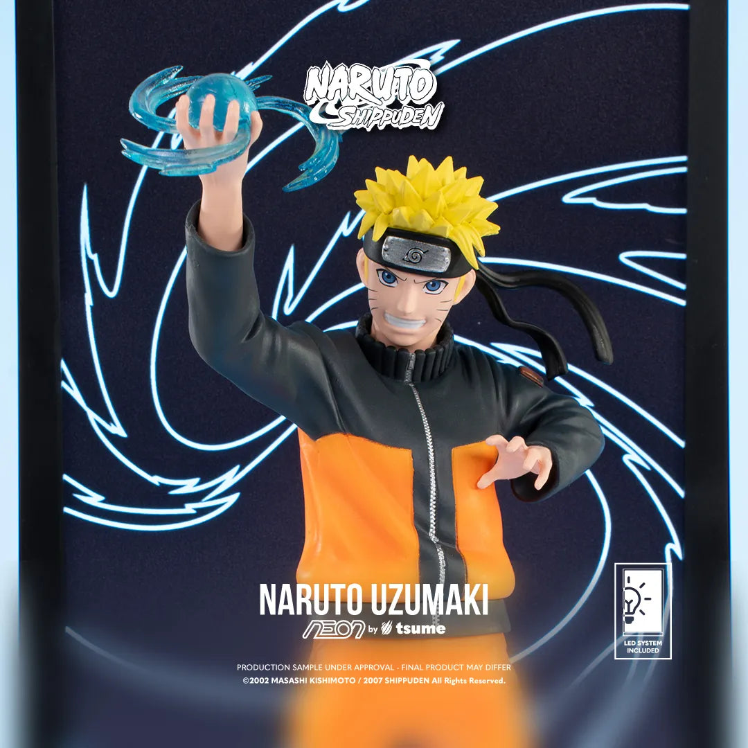 TSUME NARUTO UZUMAKI NEON FIGURA 25 CM