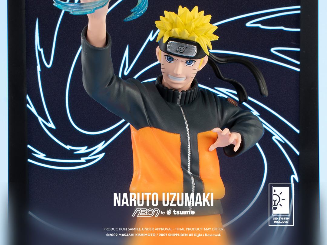 TSUME NARUTO UZUMAKI NEON FIGURA 25 CM