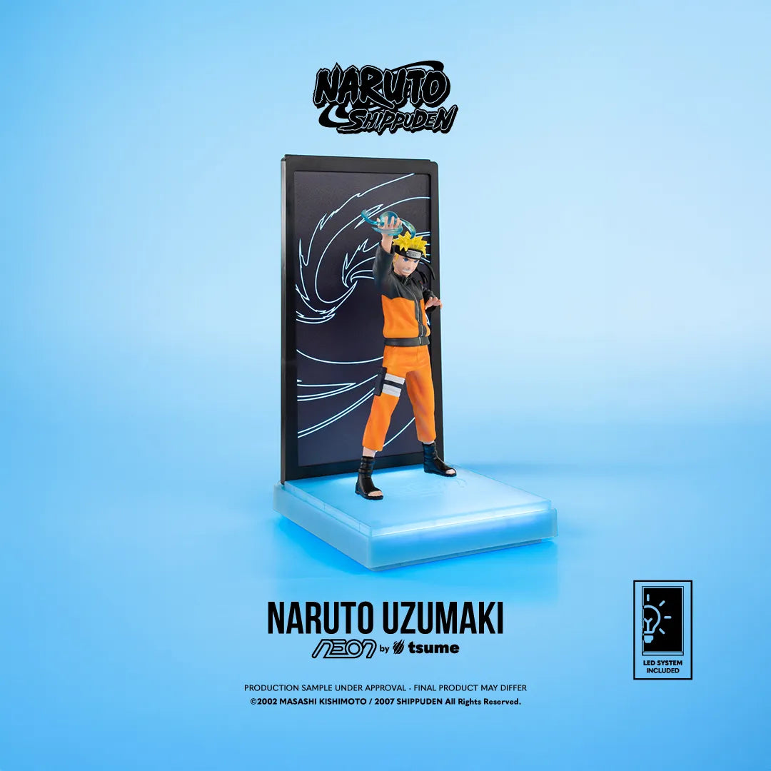 TSUME NARUTO UZUMAKI NEON FIGURA 25 CM
