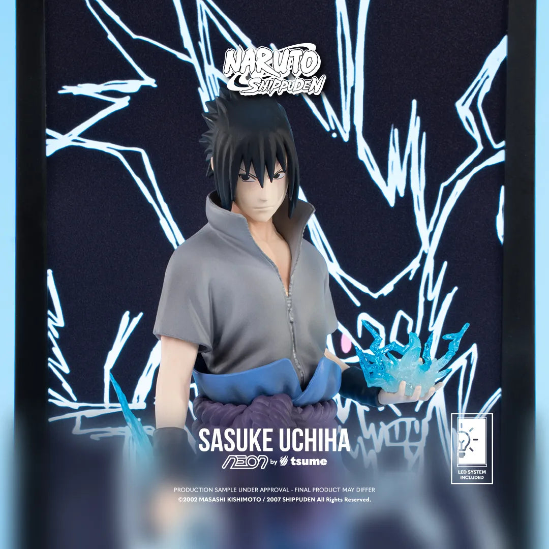 TSUME SASUKE UCHIHA NARUTO NEON FIGURA 25 CM
