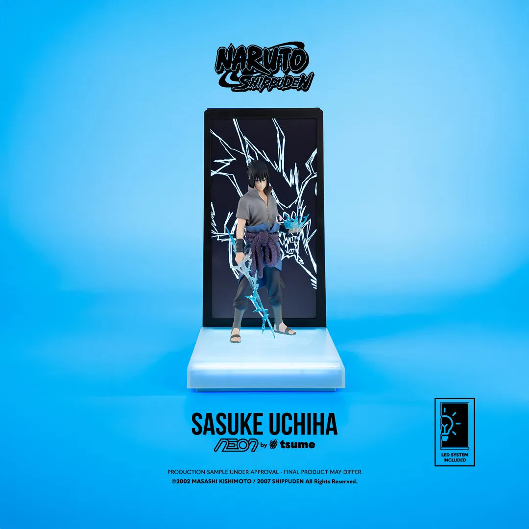 TSUME SASUKE UCHIHA NARUTO NEON FIGURA 25 CM