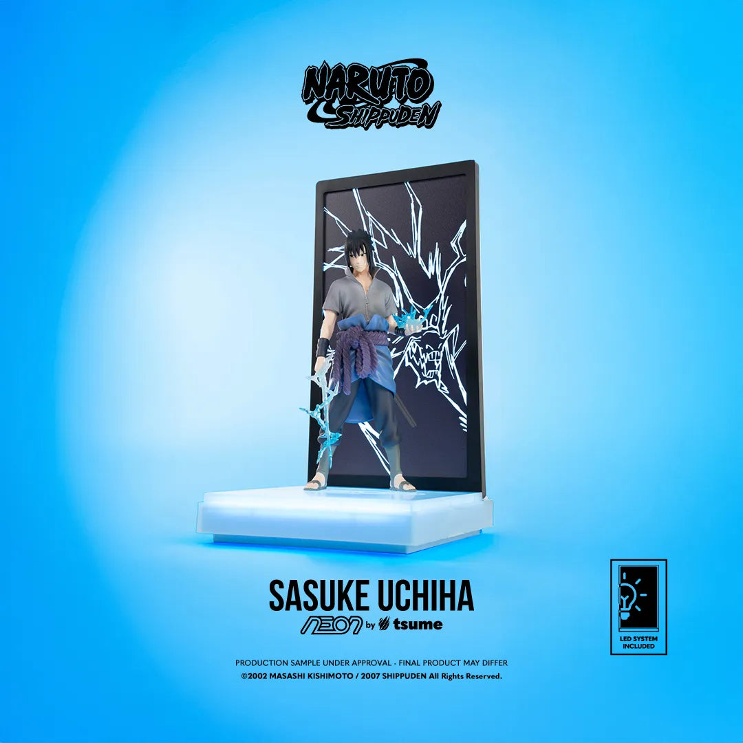 TSUME SASUKE UCHIHA NARUTO NEON FIGURA 25 CM