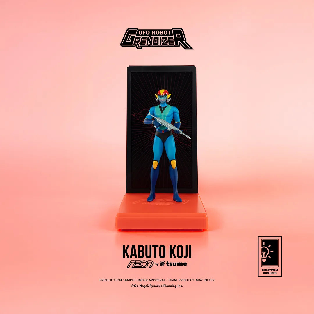 TSUME - GRENDIZER GRENDIZER KABUTO KOJI - ALCOR NEON FIGURA 25 cm