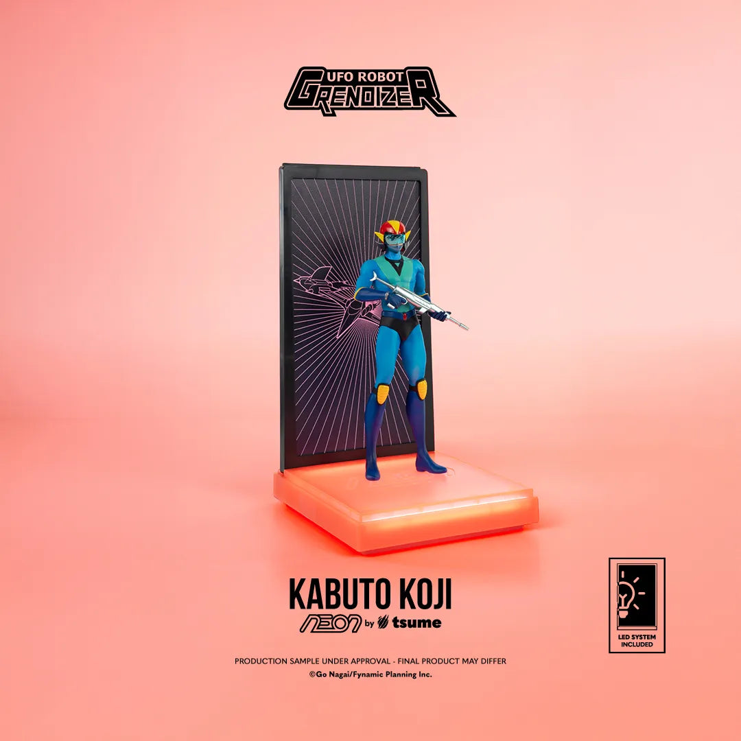 TSUME - GRENDIZER GRENDIZER KABUTO KOJI - ALCOR NEON FIGURA 25 cm
