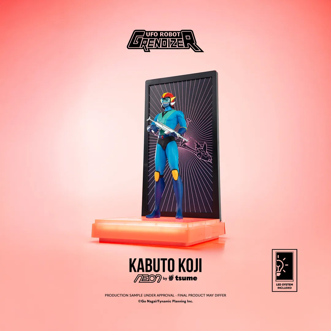TSUME - GRENDIZER GRENDIZER KABUTO KOJI - ALCOR NEON FIGURA 25 cm