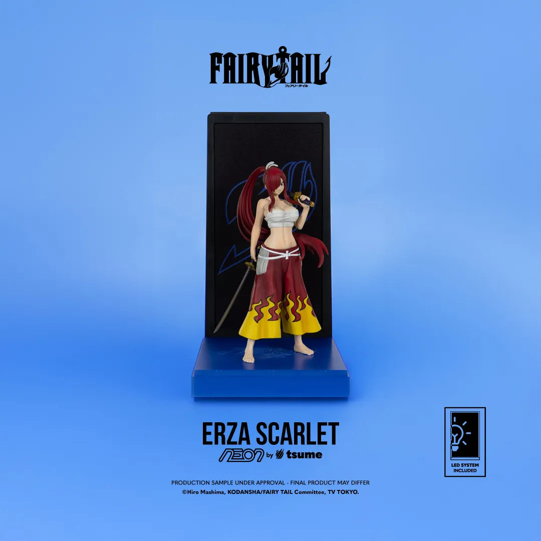 FAIRY TAIL ERZA SCARLET NEON FIGURE