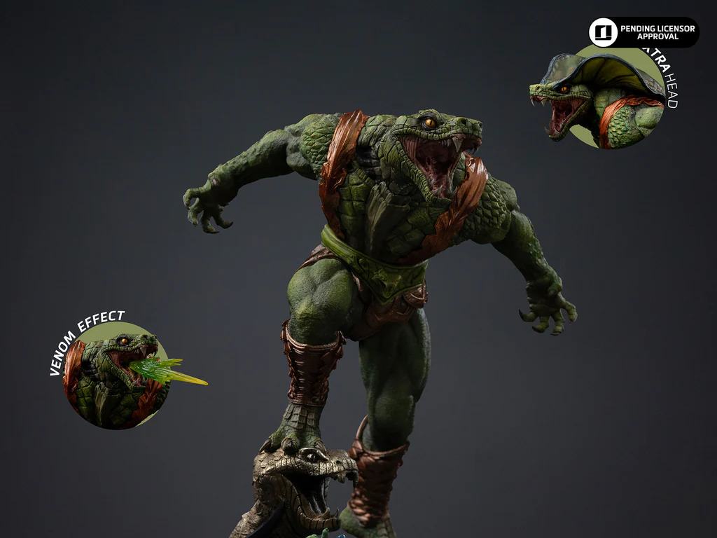 MASTERS OF THE UNIVERSE KOBRA KHAN 1/10 STATUE